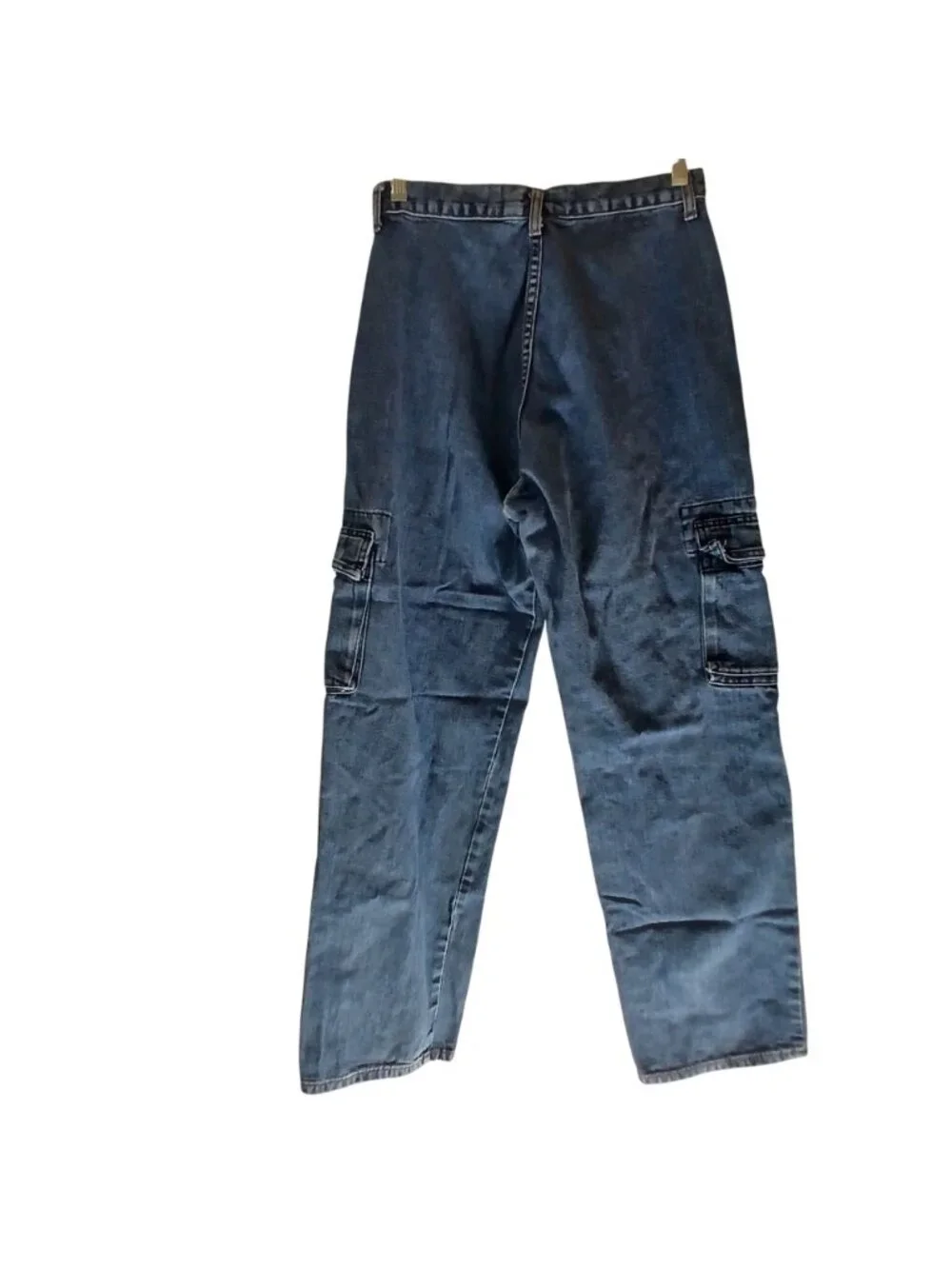 Guess Womens Denim Cargo Pants Size 29 Style 34815 100% Cotton Made USA #H-28 - Picture 13 of 14